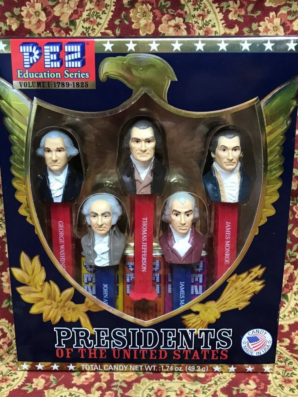 PEZ Presidents Of The United States Education Series Vol. 1